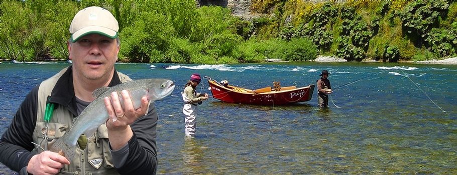 Pesca con mosca en el sur de Chile